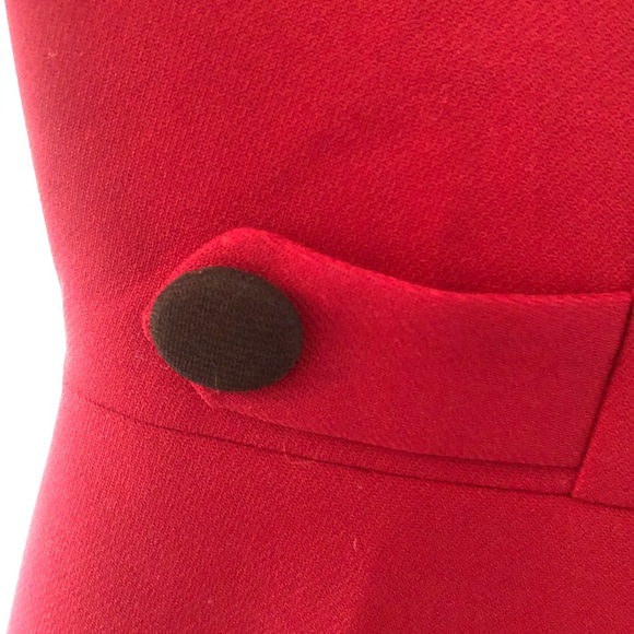 Classy Vintage 1960s Office Work A Line Dress - Picture 7 of 8